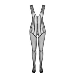 Passion - Bs 103 Bodystocking Blanc Taille Unique
